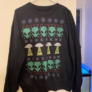 Alien head sweater